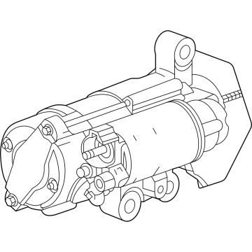 OEM 2019 Chevrolet Silverado 1500 Starter - 12706169