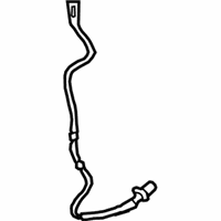 OEM 2003 BMW 745Li Rear Abs Wheel Speed Sensor - 34-52-6-758-290