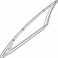 OEM 2000 Chrysler Concorde Molding-Front Door - 4780119AM