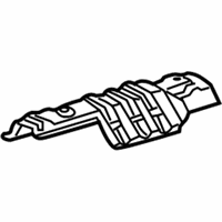 OEM 2009 Lexus RX350 Insulator, Front Floor Heat, NO.2 - 58153-0E010