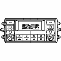 OEM Chrysler Aspen Air Conditioner And Heater Control - 55361430AF