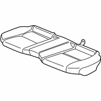 OEM Honda Accord Pad & Frame, RR. Seat Cushion - 82137-SDN-A01