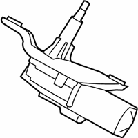 OEM 2018 BMW X5 Rear Window Wiper Motor - 61-62-7-318-710
