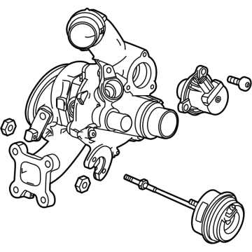 OEM 2021 Buick Encore GX Turbocharger - 55515934