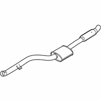 OEM BMW X3 Exhaust System-Front Pipe - 18-30-8-693-941