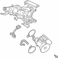 OEM Honda COLUMN, STEERING - 53282-TGS-A11