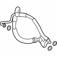 OEM Buick Hose Asm-A/C Evap Connect Hose/Tube & Compressor - 23326579