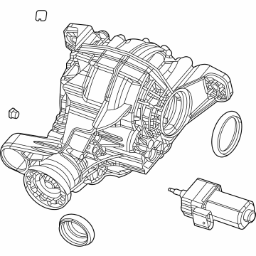 OEM 2021 Jeep Grand Cherokee L Axle-Rear Axle - 68340259AB