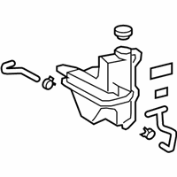 OEM 2008 Lexus GS460 Tank Assy, Radiator Reserve - 16470-38040