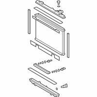 OEM Lexus GS460 Radiator Assembly - 16400-38H30