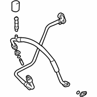 OEM 2012 Ford Mustang Front AC Hose - BR3Z-19D742-B