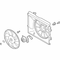 OEM 2016 Kia Soul EV Blower Assembly - 25380E4000
