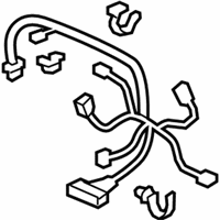OEM Acura TSX Sub-Cord, Air Conditioner - 80650-TA0-A20