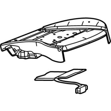 OEM Cadillac Passenger Discriminating Sensor - 84849649