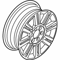 OEM 2008 Lincoln MKX Wheel, Alloy - 8A1Z-1007-E