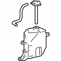 OEM 2020 Lexus ES350 Reserve Tank Assembly, R - 16470-25042