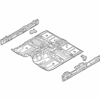 OEM Kia Borrego Panel Assembly-Floor Center - 651002J111