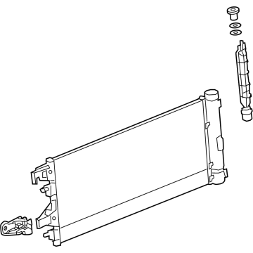 OEM Cadillac Escalade Condenser - 23409061