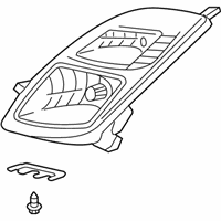 OEM 2005 Toyota Prius Composite Headlamp - 81170-47070