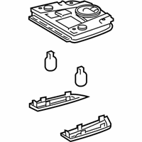 OEM Toyota Prius Plug-In Map Lamp Assembly - 81260-47120-B0