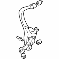 OEM 2005 Hyundai Sonata Carrier Assembly-Rear Axle, LH - 52710-38700