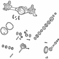 OEM 2004 Dodge Ram 2500 Axle-Service Front - 5086716AA