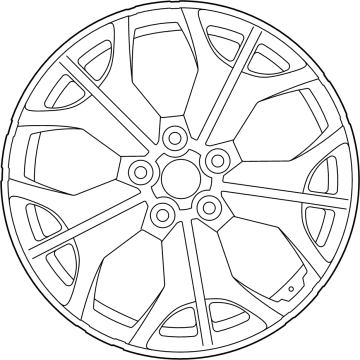 OEM 2021 Kia Seltos Wheel Assembly-Aluminium - 52910Q5200