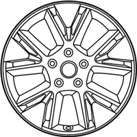 OEM Kia Soul Wheel Assembly-Aluminium - 52910K0200