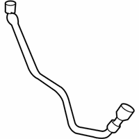 OEM 2017 BMW 328d Engine Coolant Overflow Hose - 17-12-8-514-238