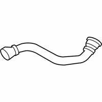 OEM 2017 BMW 328d Coolant Hose - 17-12-7-811-129