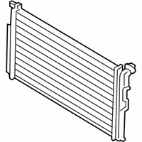 OEM 2015 BMW 328d Radiator - 17-11-8-673-370