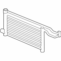 OEM BMW M5 Automatic Transmission Oil Cooler - 17-22-1-740-798