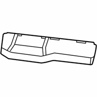 OEM 2018 Ram 1500 Seat Cushion Foam Right - 68050618AA