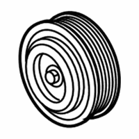 OEM Lincoln Clutch & Pulley - FB5Z-19D786-A