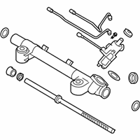 OEM 2009 Infiniti EX35 Power Steering Gear Assembly - 49200-1BA0A