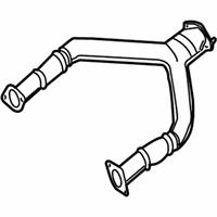 OEM Nissan 350Z Exhaust Tube Assembly, Front - 20020-AM66C