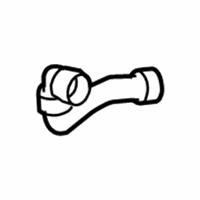 OEM 2014 BMW X5 Coolant Hose - 17-12-7-589-632