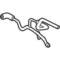 OEM 2001 Lincoln LS Overflow Hose - XW4Z-8C289-AA