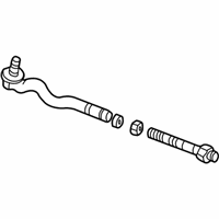 OEM BMW 325Ci Steering Rack Right Tie Rod - 32-10-6-777-504