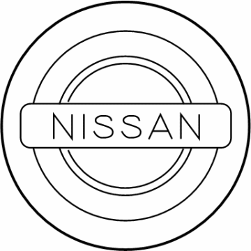 OEM Nissan Kicks Ornament-Disc Wheel - 40342-6HL6A