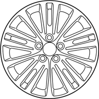 OEM 2014 Toyota Avalon Wheel, Alloy - 42611-07070