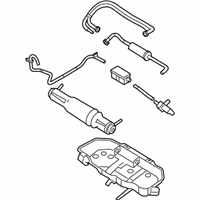 OEM 2007 Ford Mustang EGR Tube Adapter - 7R3Z-9D653-D