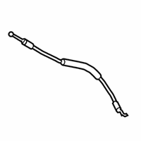 OEM 2019 Toyota Prius Prime Lock Cable - 69750-47070