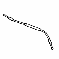 OEM Toyota Prius AWD-e Lock Cable - 69710-47060