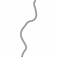 OEM 2014 BMW 535d Vacuum Hose Red - 11-65-7-796-857