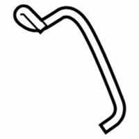 OEM BMW 330i Vacuum Hose Black - 11-74-7-797-129
