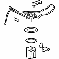 OEM 2007 Chevrolet Malibu Fuel Tank Fuel Pump Module Kit (W/O Fuel Level Sensor) - 19169179