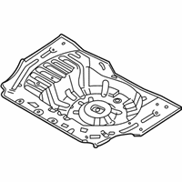 OEM 2000 Nissan Maxima Floor-Rear, Rear - 74514-4Y930