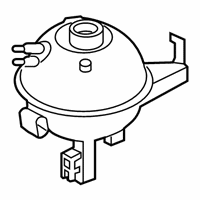 OEM 2018 BMW 540d xDrive Coolant Expansion Tank - 17-13-8-610-654