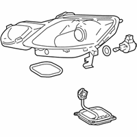 OEM Lexus GS450h Headlamp Unit Assembly, Left - 81070-30B62